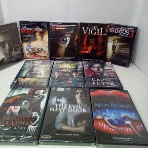 Lot of 11 Horror Thiller Terror DVD New